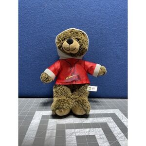 St. Louis Cardinals Good Stuff Teddy Bear Plush Red Jacket Gray Hood 12"
